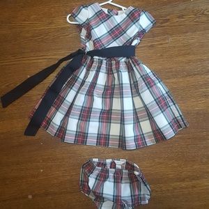 Plaid special occasion dress